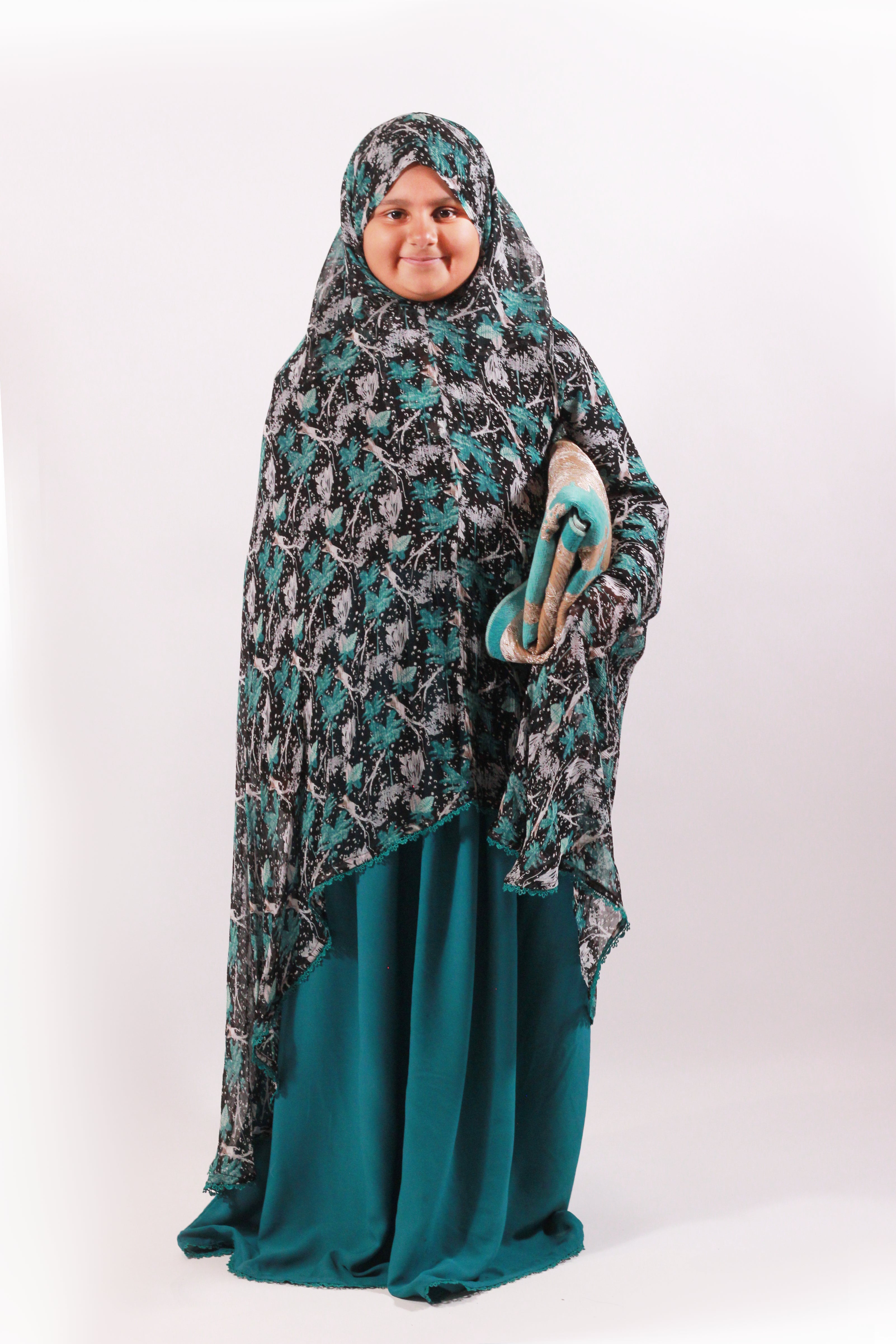 Namaz Scarf Blue  - Kids