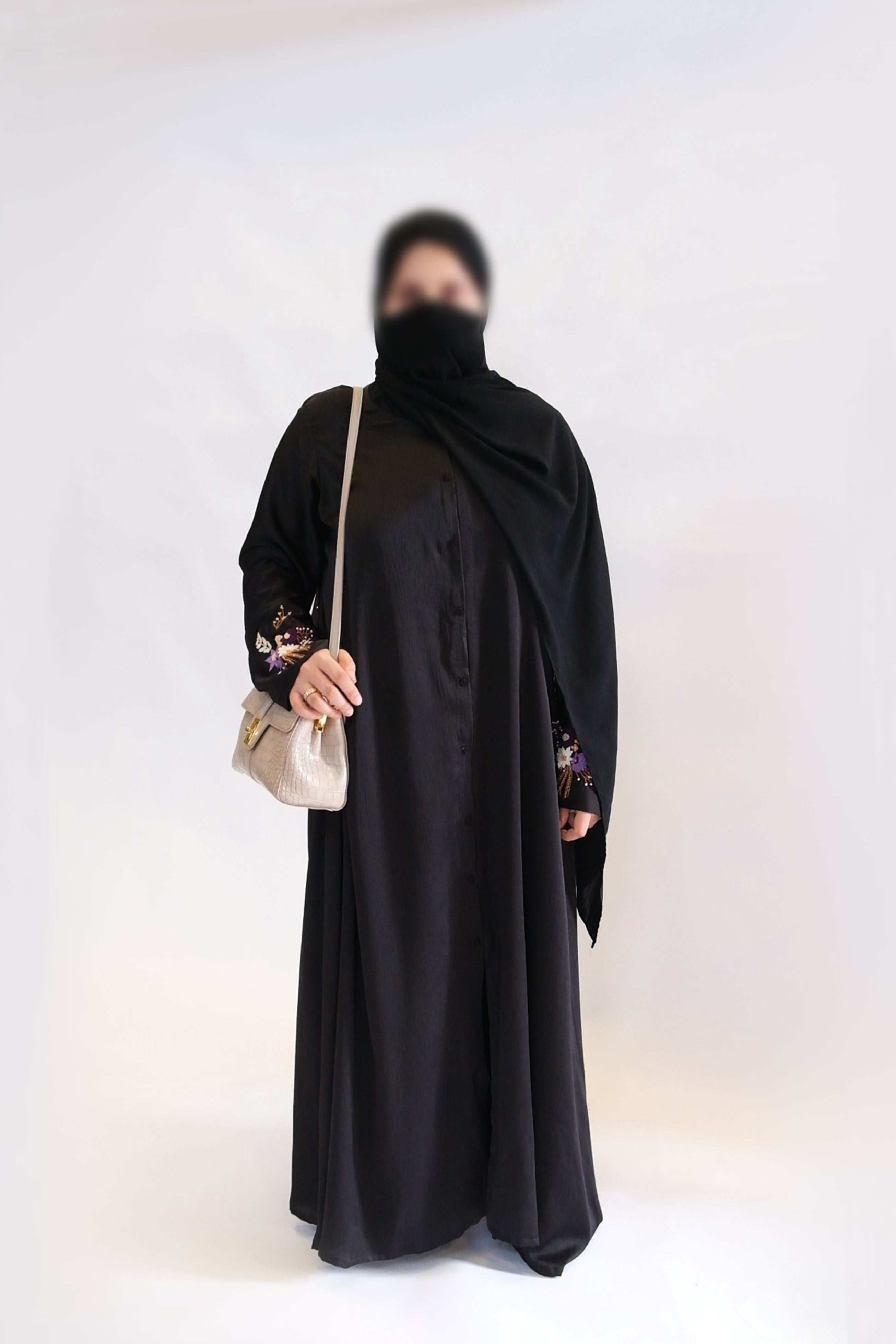 Black Daily Wear Abaya