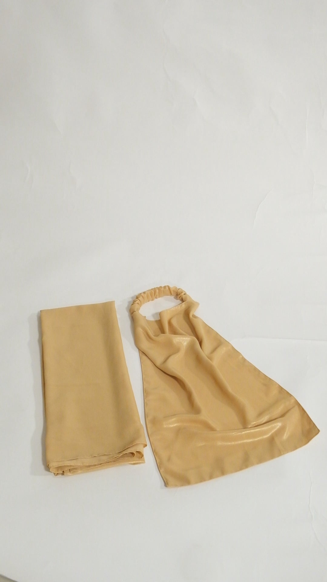 Peach Hijab and Niqab Set