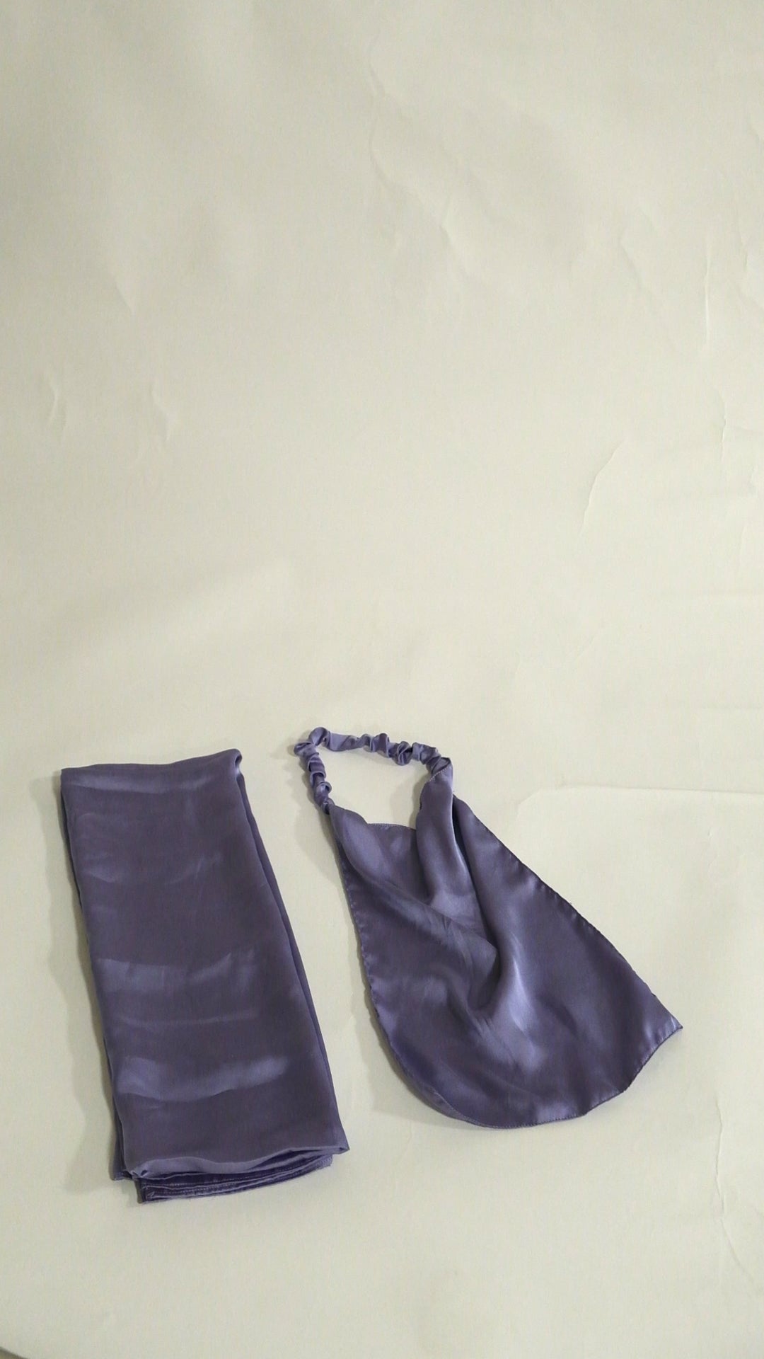 Purple Hijab and Niqab Set